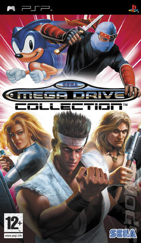 SEGA Mega Drive Collection - PSP Cover & Box Art