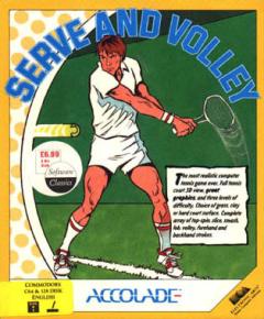 Serve and Volley - C64 Cover & Box Art