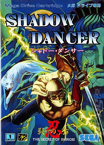 Shadow Dancer - Sega Megadrive Cover & Box Art