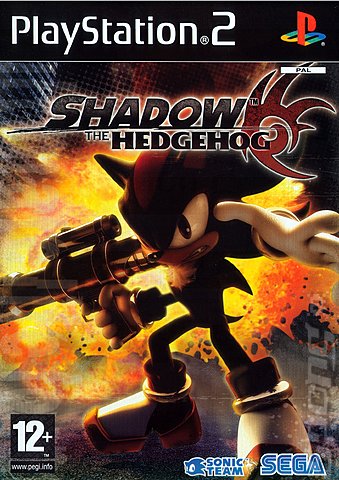 Shadow the Hedgehog - PS2 Cover & Box Art