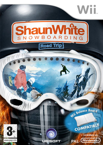 Shaun White Snowboarding: Road Trip - Wii Cover & Box Art