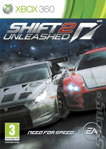 Shift 2: Unleashed - Xbox 360 Cover & Box Art