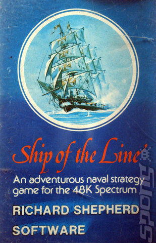 Ship of the Line - Spectrum 48K Cover & Box Art