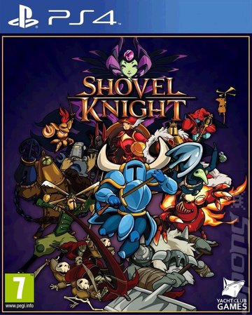 Shovel Knight - PS4 Cover & Box Art