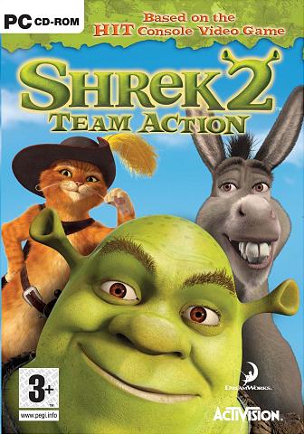 Shrek 2: Team Action - PC Cover & Box Art