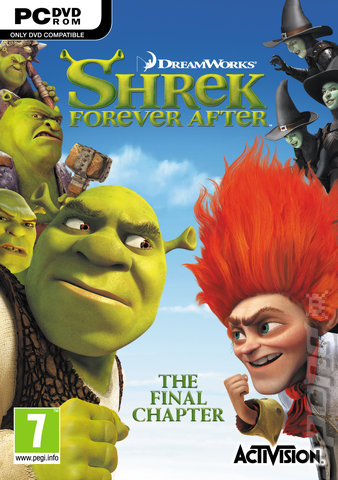 Shrek Forever After - PC Cover & Box Art