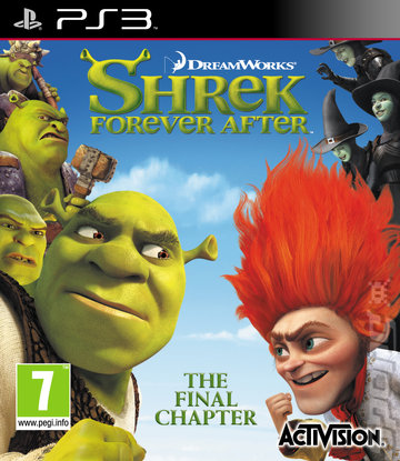 Shrek Forever After - PS3 Cover & Box Art