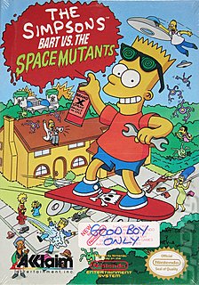 The Simpsons: Bart Vs. the Space Mutants (NES)