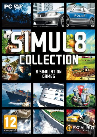 Simul8 Collection - PC Cover & Box Art