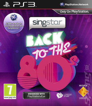 Singstar: Back To The 80s - PS3 Cover & Box Art