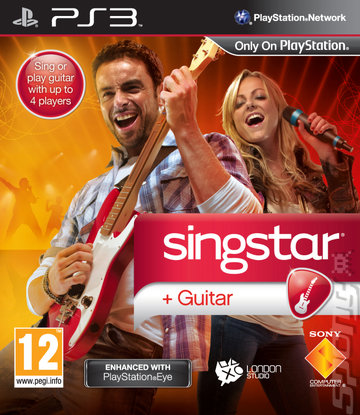 SingStar Guitar - PS3 Cover & Box Art