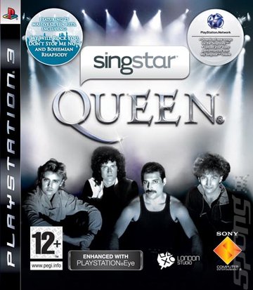 SingStar Queen - PS3 Cover & Box Art