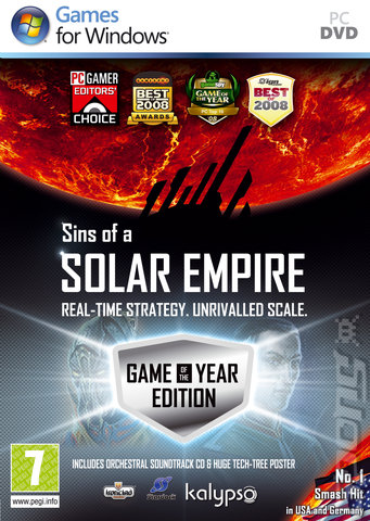 Sins of a Solar Empire: Game of the Year Edition - PC Cover & Box Art
