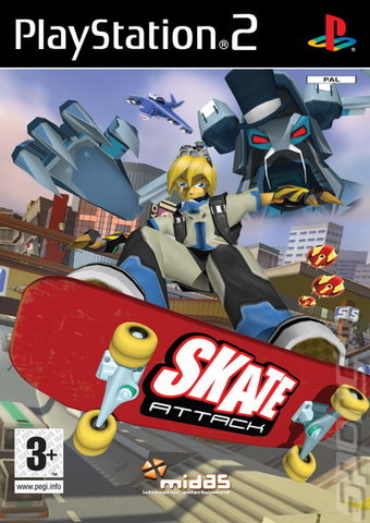 Skate Attack - PS2 Cover & Box Art