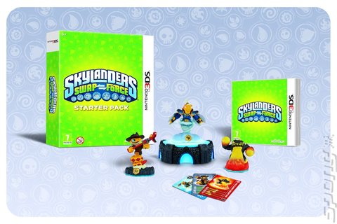 Skylanders Swap Force - 3DS/2DS Cover & Box Art