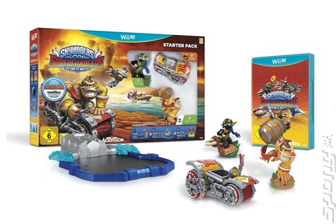 Skylanders SuperChargers - Wii U Cover & Box Art