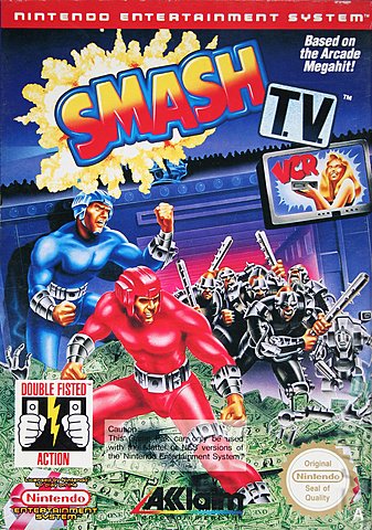 Smash TV - NES Cover & Box Art
