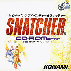 Snatcher - NEC PC Engine Cover & Box Art