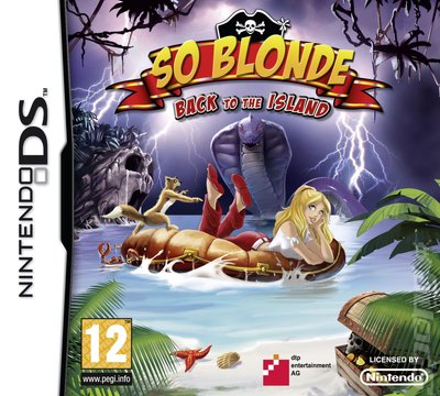 So Blonde: Back to the Island - DS/DSi Cover & Box Art
