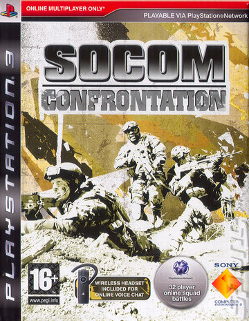 SOCOM Confrontation - PS3 Cover & Box Art