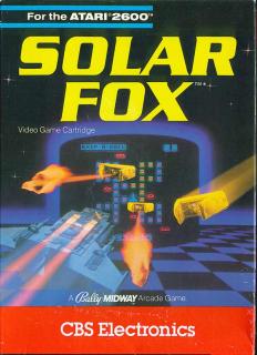 Solar Fox - Atari 2600/VCS Cover & Box Art