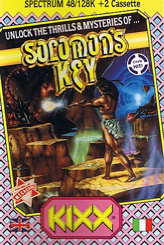 Solomon's Key - Spectrum 48K Cover & Box Art