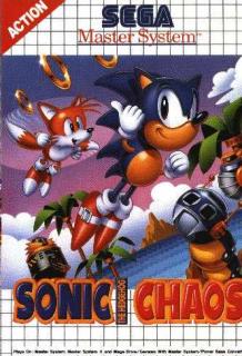 Sonic Chaos - Sega Master System Cover & Box Art