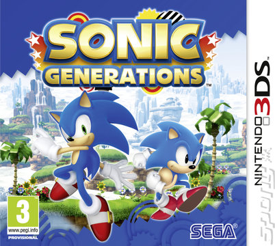 Sonic Generations - 3DS/2DS Cover & Box Art