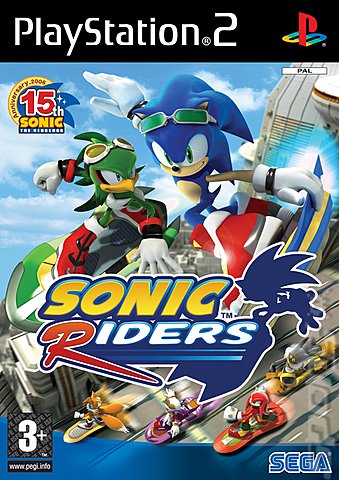 Sonic Riders - PS2 Cover & Box Art