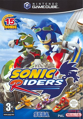 Sonic Riders - GameCube Cover & Box Art