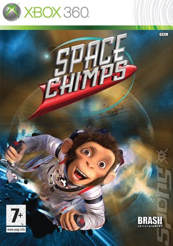 Space Chimps - Xbox 360 Cover & Box Art