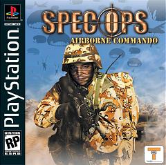 Spec Ops: Airborne Commando - PlayStation Cover & Box Art