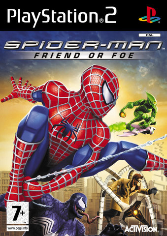 Spider-Man: Friend or Foe - PS2 Cover & Box Art