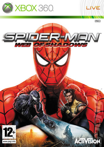 Spider-Man: Web of Shadows - Xbox 360 Cover & Box Art