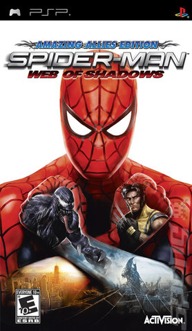 Spider-Man: Web of Shadows - PSP Cover & Box Art