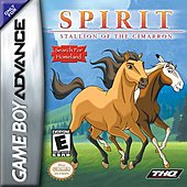 Spirit: Stallion of the Cimarron - GBA Cover & Box Art