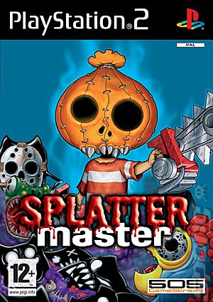 Splatter Master - PS2 Cover & Box Art