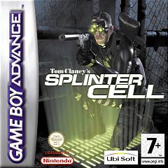 Tom Clancy's Splinter Cell - GBA Cover & Box Art