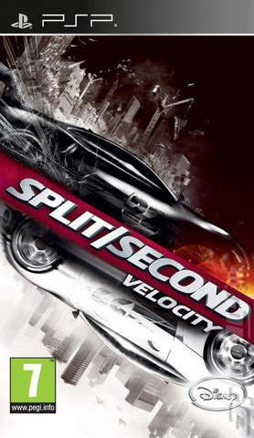 Split/Second: Velocity - PSP Cover & Box Art