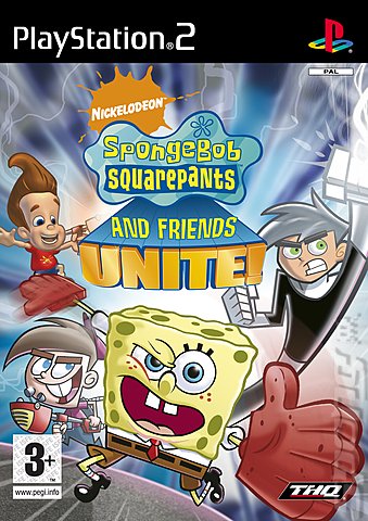 SpongeBob Squarepants and Friends Unite! - PS2 Cover & Box Art