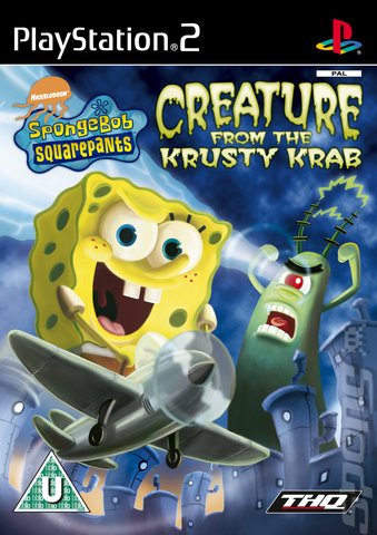 SpongeBob SquarePants: Creature from the Krusty Krab - PS2 Cover & Box Art