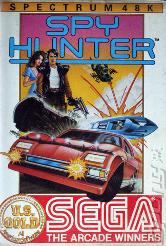 Spy Hunter - Spectrum 48K Cover & Box Art