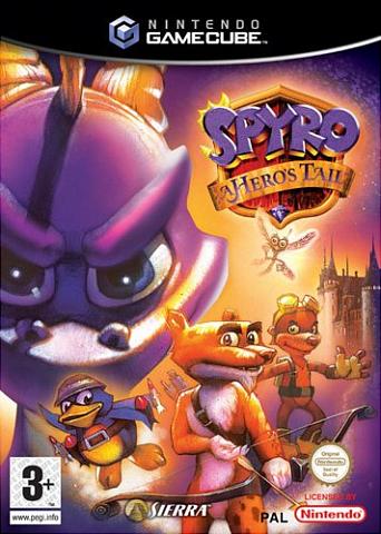 Spyro: A Hero's Tail - GameCube Cover & Box Art