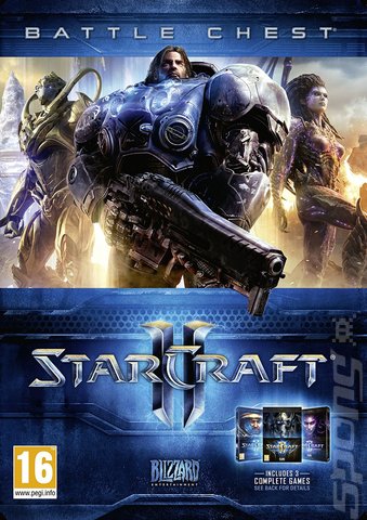 Starcraft II: Battlechest - PC Cover & Box Art