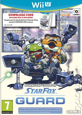 StarFox Guard - Wii U Cover & Box Art