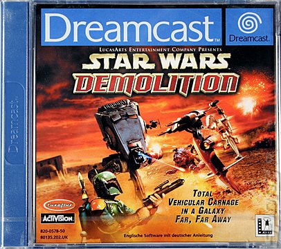 Star Wars Demolition - Dreamcast Cover & Box Art