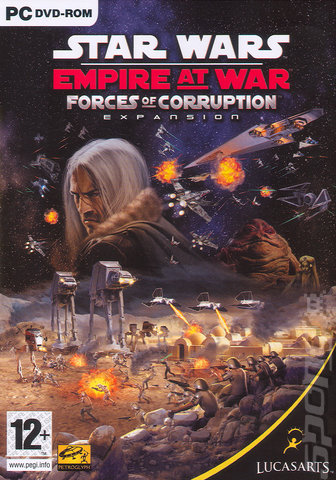 Star Wars Empire at War: Forces of Corruption - PC Cover & Box Art