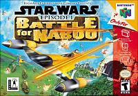 Star Wars Episode 1: Battle for Naboo - N64 Cover & Box Art
