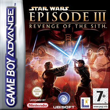 Star Wars Episode III: Revenge of the Sith - GBA Cover & Box Art