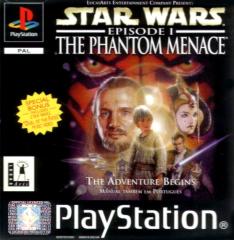 Star Wars Episode 1: The Phantom Menace - PlayStation Cover & Box Art